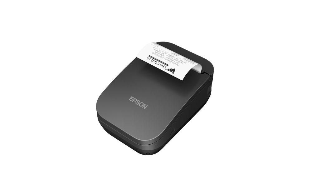 Impressora Térmica de Talões EPSON TM-P80II-121 AC (Com fios e sem fios - Bluetooth e USB Tipo-C - Preto) — miniatura 3