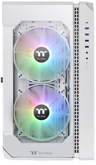 Caixa PC THERMALTAKE View 51 TG ARGB Snow Edition (ATX, EATX, micro ATX, Mini-ITX - PS2 - Midi Tower - Branco) — miniatura 3