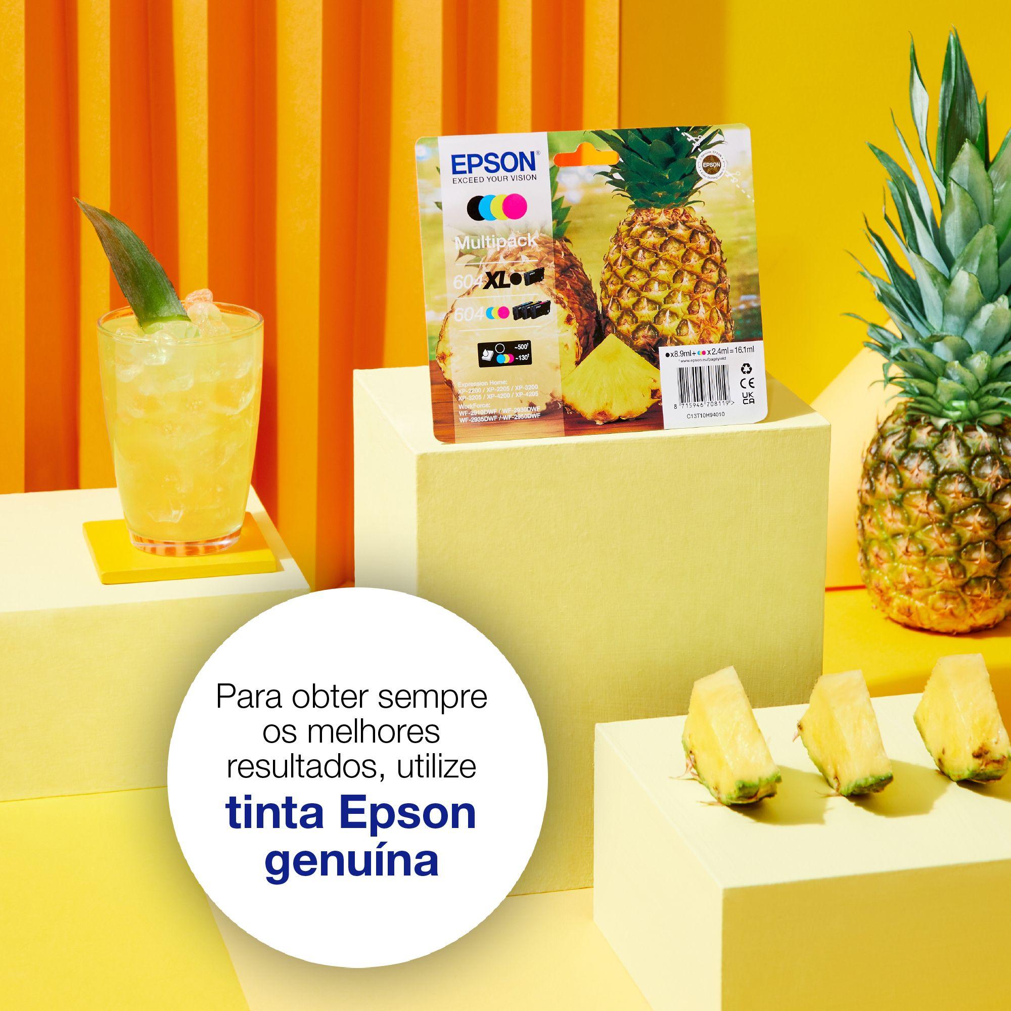 Tinteiro EPSON 604 C13T10G44010 (Até 130 páginas - Amarelo)