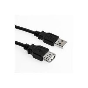 Cabo de Extensão USB SHARKOON (0,5 m - Preto)