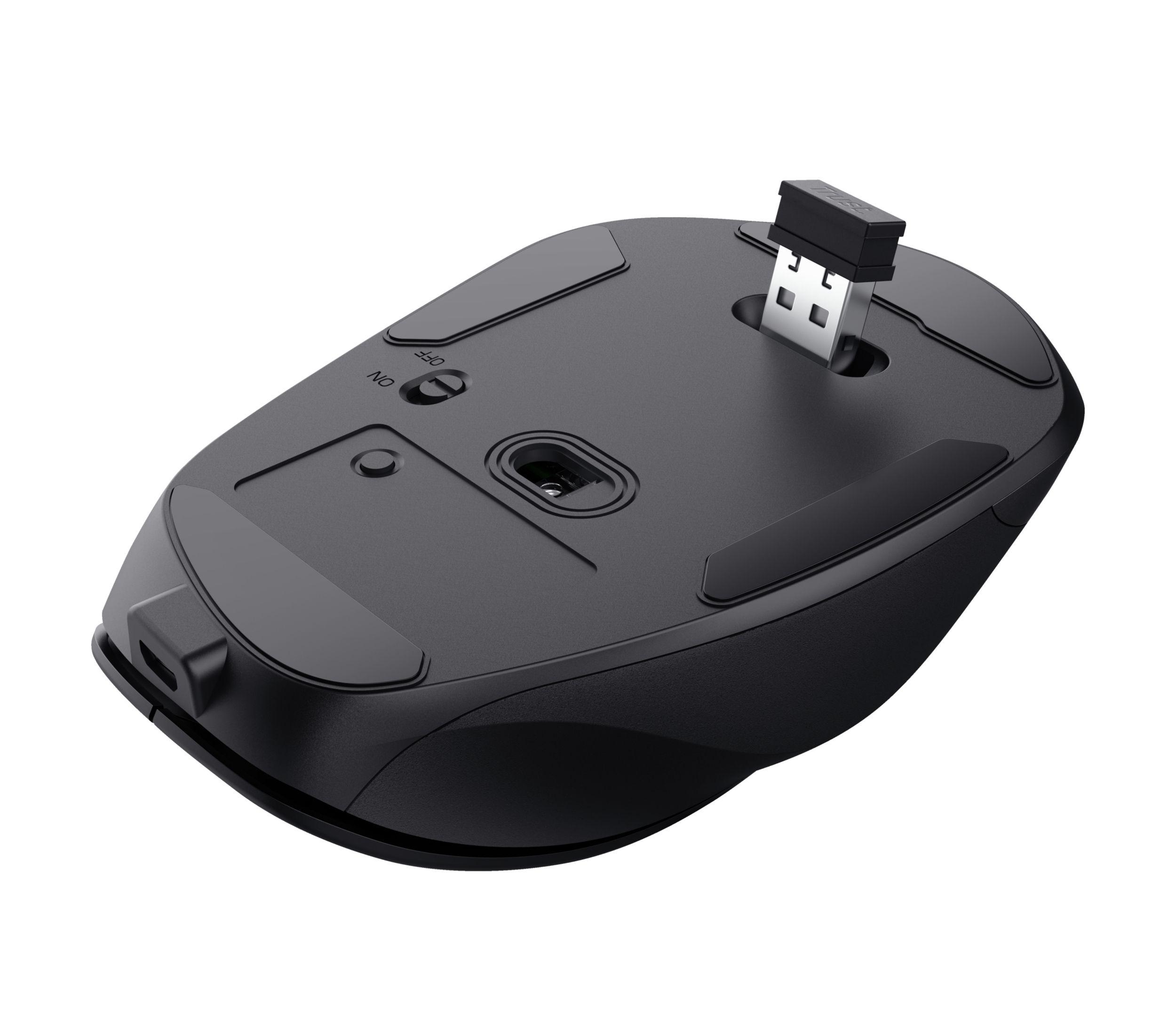 Rato TRUST Fyda Eco (Mão direita - 2400 DPI - Ótico - Preto), miniatura 5