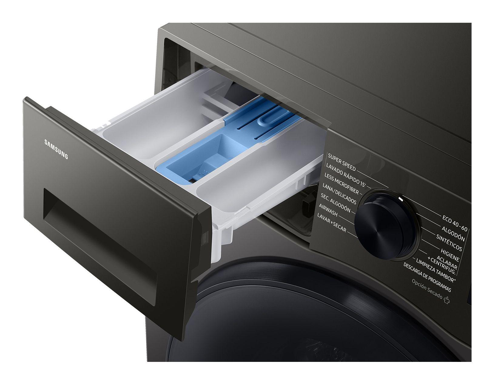 Máquina de Lavar e Secar Independente SAMSUNG WD90HG5U34BXEC (B - 9 kg - 6 kg - Inox), miniatura 5