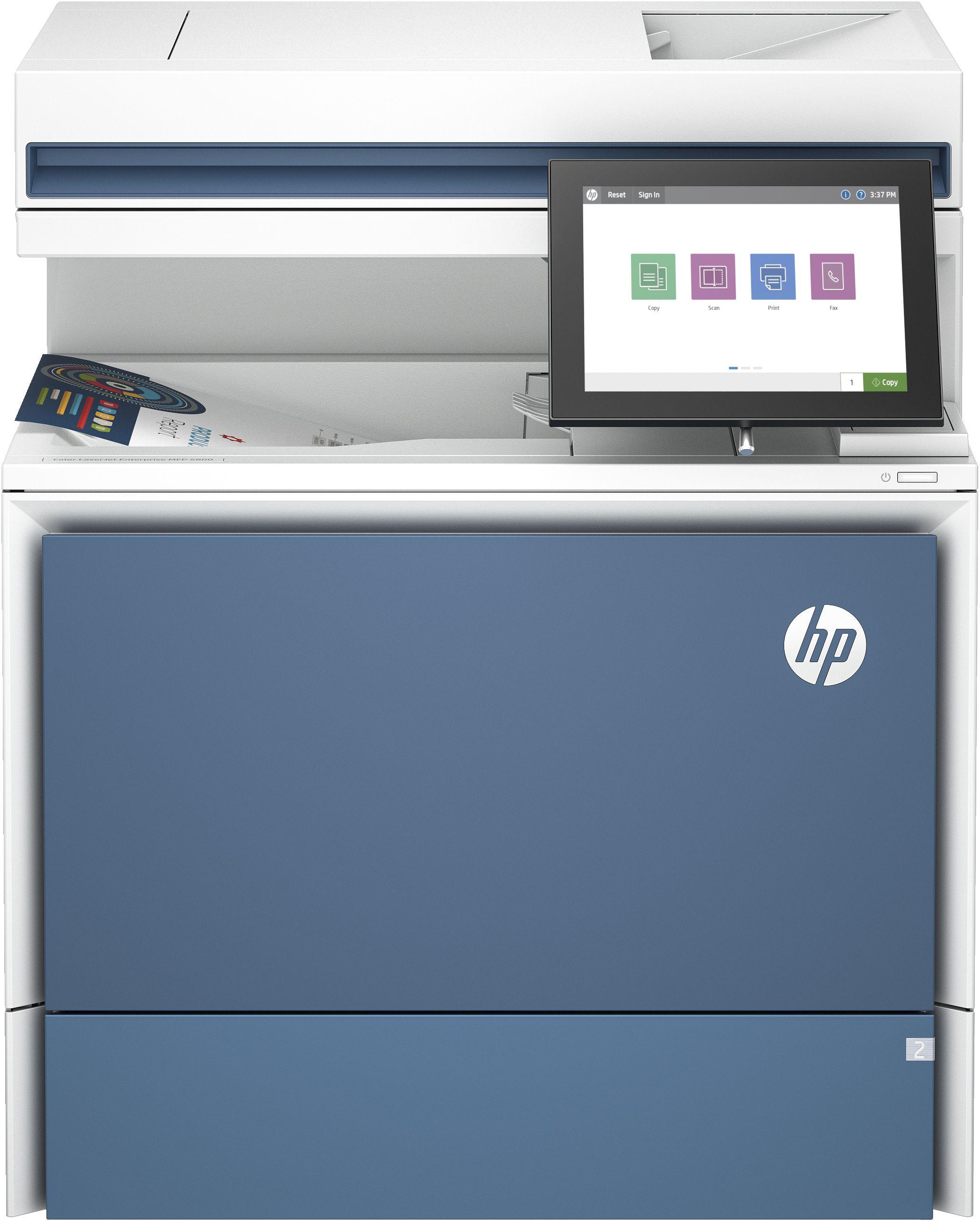 Impressora Multifuncional Laser HP LaserJet Enterprise 5800dn (A4 - Impressão a cores - 650 folhas - Branco)