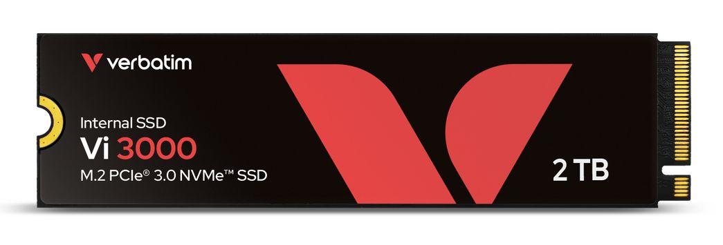 SSD VERBATIM 49376 / Vi3000 (2 TB - M.2 - PCIe 3.0 NVMe - Preto) — miniatura 3