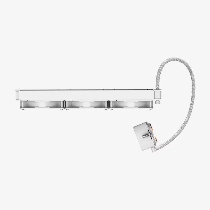 Kit de Arrefecimento Líquido HIDITEC LQ360 ARGB (Multi - 120 mm - Altura 12 cm - Branco) — miniatura 3