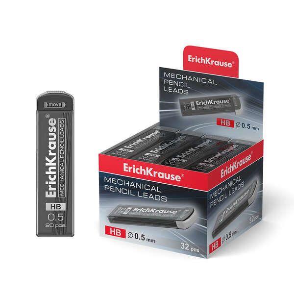 Minas para Lapiseira ERICHKRAUSE MEGAPOLIS Concept (0,5 mm - Preto)