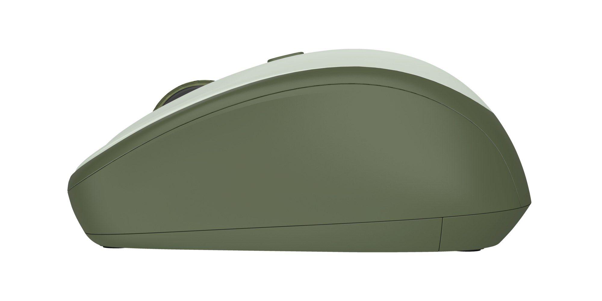 Rato TRUST Yvi+ (Mão direita - 1600 DPI - Ótico - Preto/Verde), miniatura 3