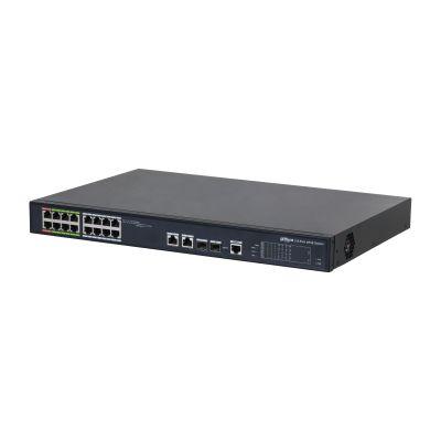 Switch Gerido DAHUA DH-LR2218-16ET-240-V2 (Fast Ethernet - 0,34 MB - 8,8 Gbit/s - Preto), imagem 1