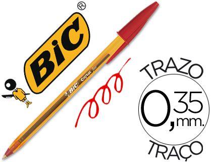 Caneta Esferográfica BIC Cristal Original Fine (Vermelho) — miniatura 3