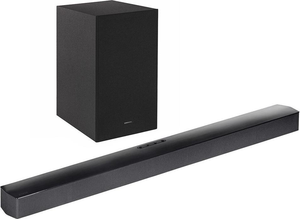 Barra de Som SAMSUNG HW-B450F (300 W - Com fios e sem fios - Preto)