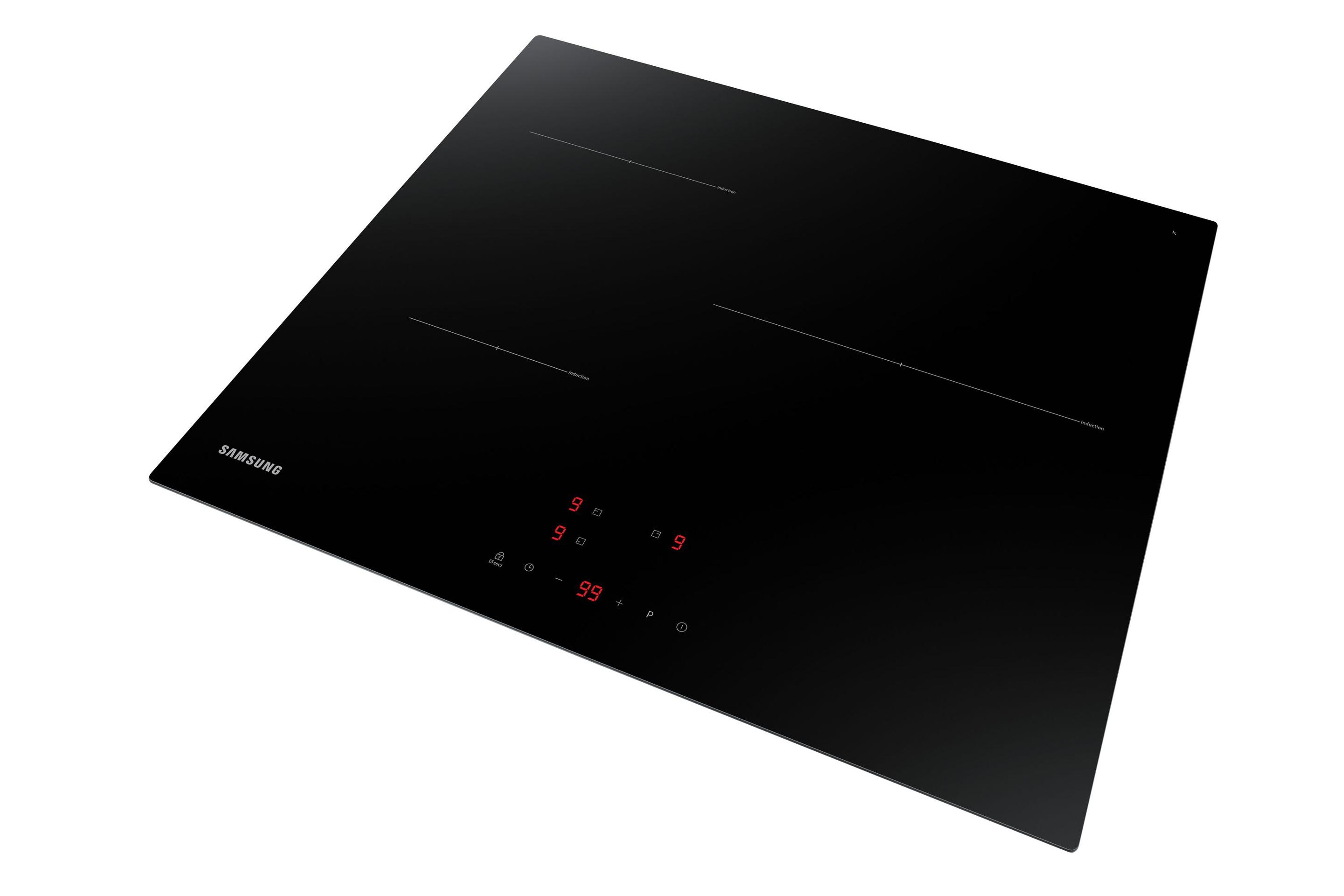 Placa de Indução de Encastre SAMSUNG NZ63T3706A1/UR (Largura 59 cm - 7200 W - Vidro - Preto), miniatura 5