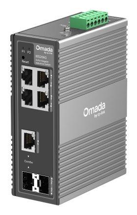 Switch Industrial Gerível TP-LINK IES206G (6 Portas - Gigabit Ethernet - 12 Gbit/s - Preto)