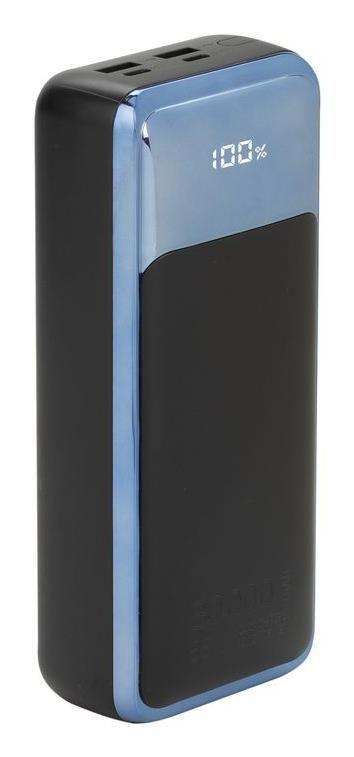 Powerbank RIVACASE VA1080 (30000 mAh - 111 Wh - Até 65 W - Preto)