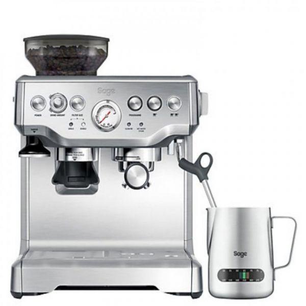 Máquina de Café Expresso SAGE The Barista Express SES875BSS2EEU1A (Grãos de café - 2 l - 450 g - Aço Inoxidável Escovado) — miniatura 2