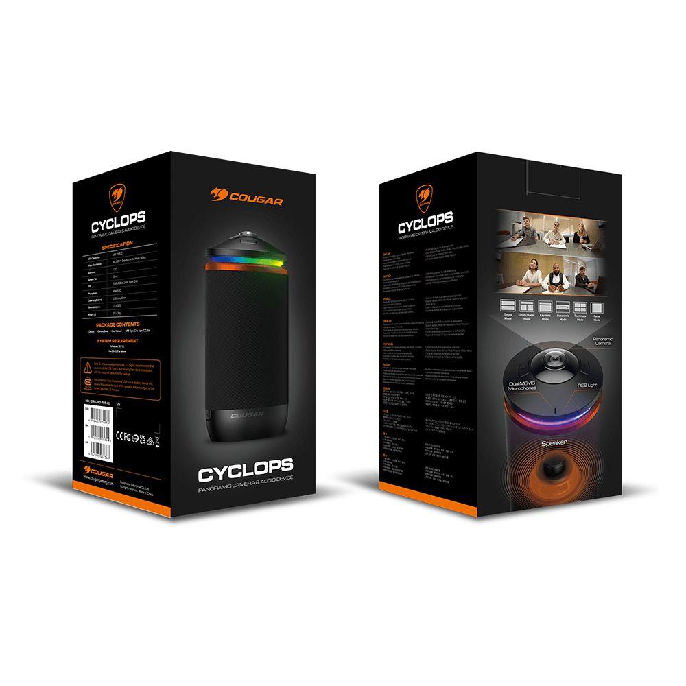 Webcam COUGAR CYCLOPS AIO (1920 x 818 pixels - USB Tipo-C - USB - Preto), miniatura 7