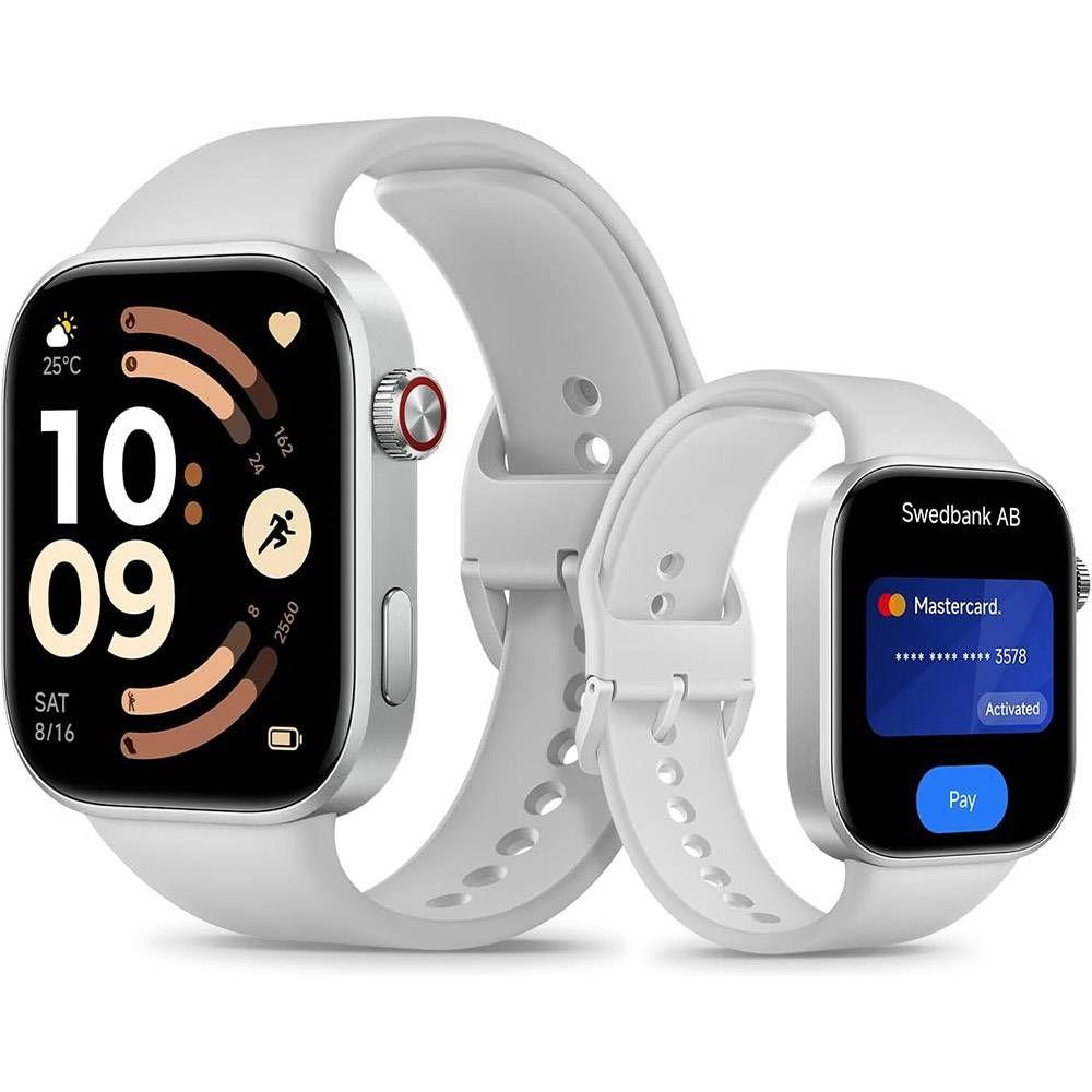 Smartwatch XIAOMI Redmi Watch 6 NFC (AMOLED 2,07" - GPS - Prateado) — miniatura 2