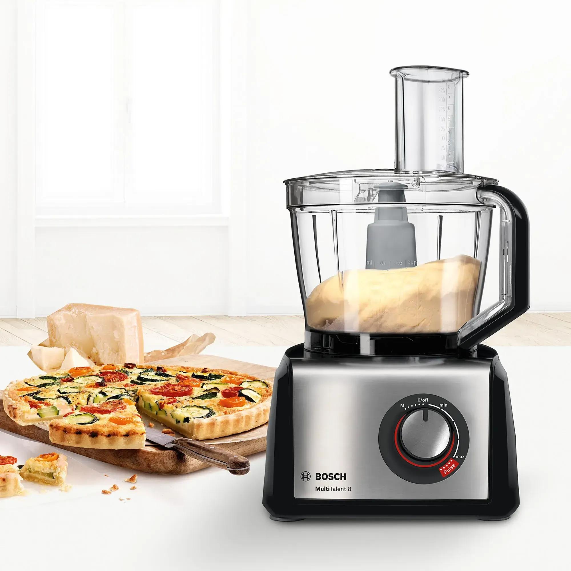 Robot de Cozinha BOSCH MC812M865 (Altura 30 cm - Preto e Aço Inoxidável), miniatura 2