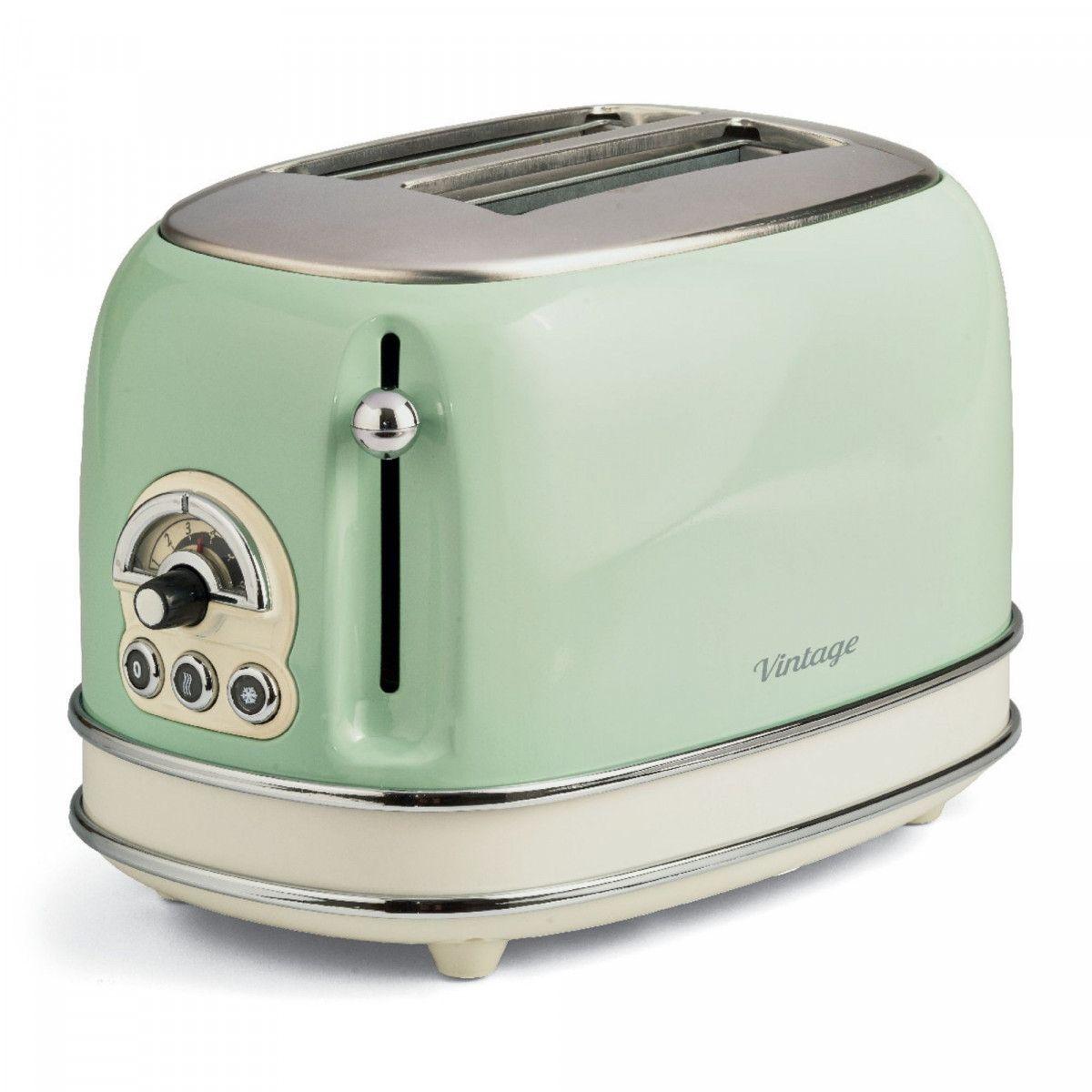 Torradeira ARIETE 155/14 (810 W - Altura 20 cm - Verde)