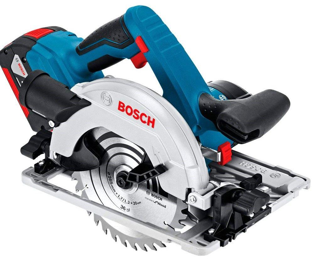 Serra Circular BOSCH GKS 18V-57 G Professional (Madeira - Preto e Azul) — miniatura 3