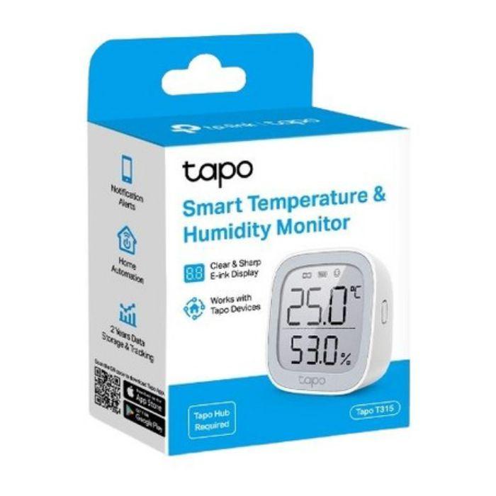 Sensor de Temperatura e Humidade TP-LINK Tapo T315 (Ecrã E-Ink 2,7" - Branco) — miniatura 2