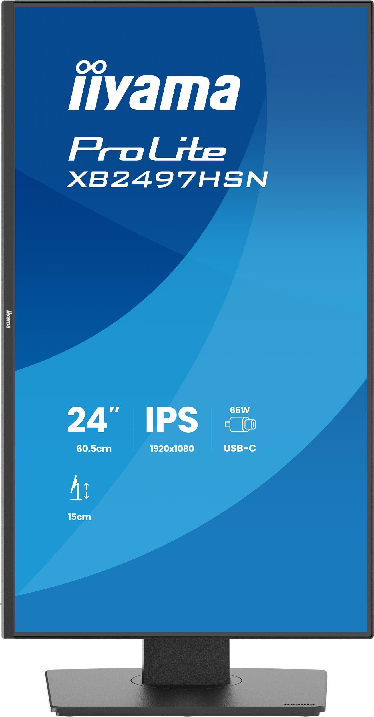 Monitor IIYAMA ProLite XB2497HSN-B1 (23,8" - IPS - 100 Hz - Preto) — miniatura 3