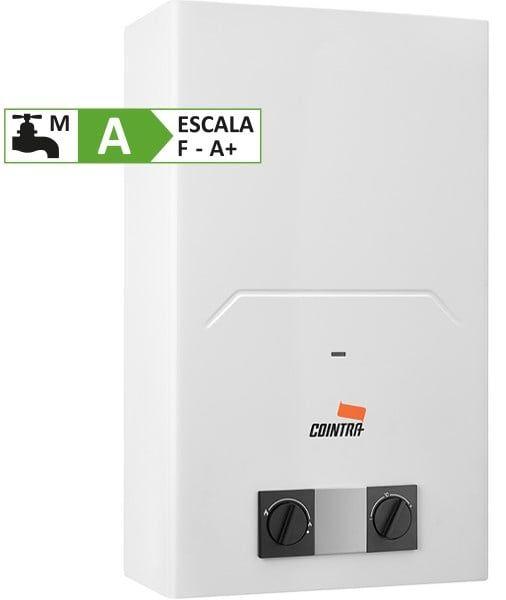 Esquentador a Gás COINTRA CAMI11B (Altura 57,5 cm - 58 cm - 33 cm - Branco)