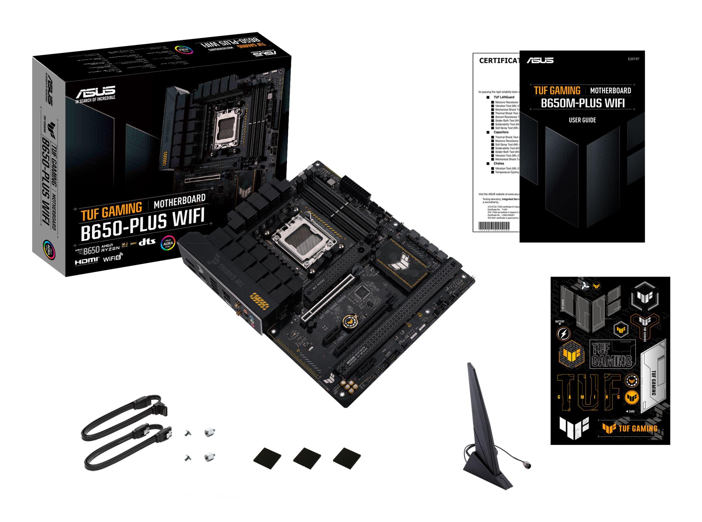 Motherboard ASUS TUF GAMING B650-PLUS WIFI (AM5 - AMD Ryzen 7000 Series - ATX - Preto), miniatura 10