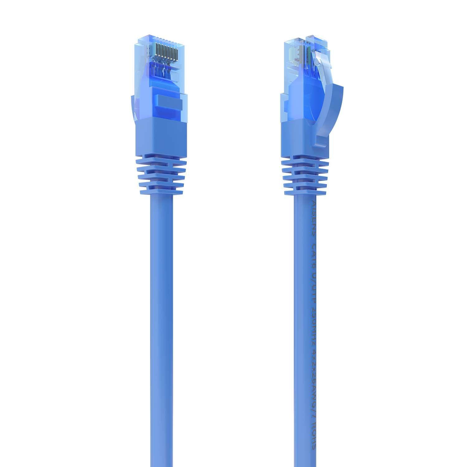 Cabo de Rede AISENS A135-0797 (0,5 m - Cat6 - RJ-45 - Azul)