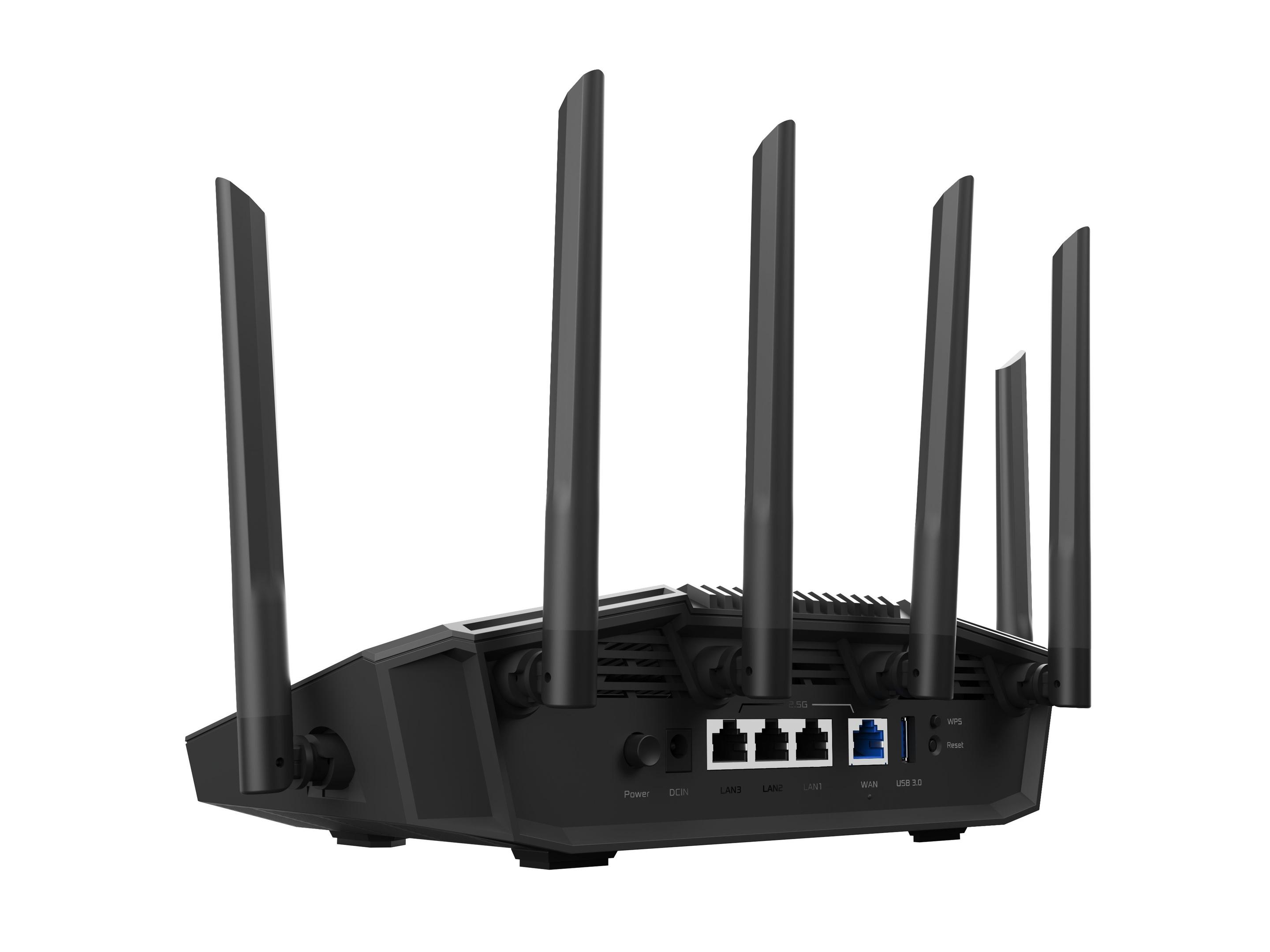 Router ASUS RT-BE90U (Wi-Fi 7 - 9400 Mbit/s - 2.5 Gigabit Ethernet - Preto) — miniatura 10