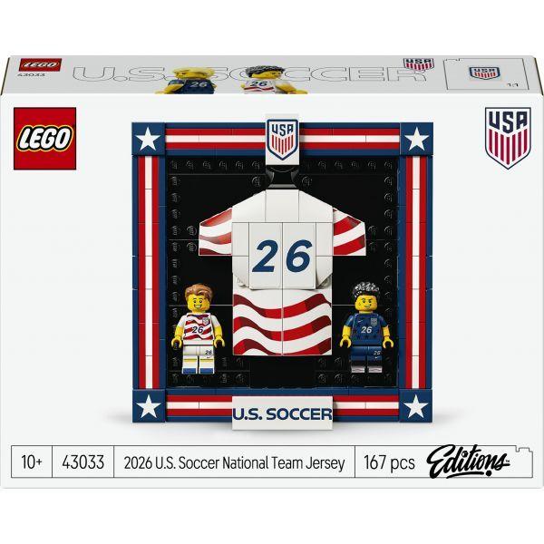 LEGO 43033 Editions Camisola da Seleção Nacional de Futebol dos EUA de 2026 (10+ anos - 167 peças), miniatura 3