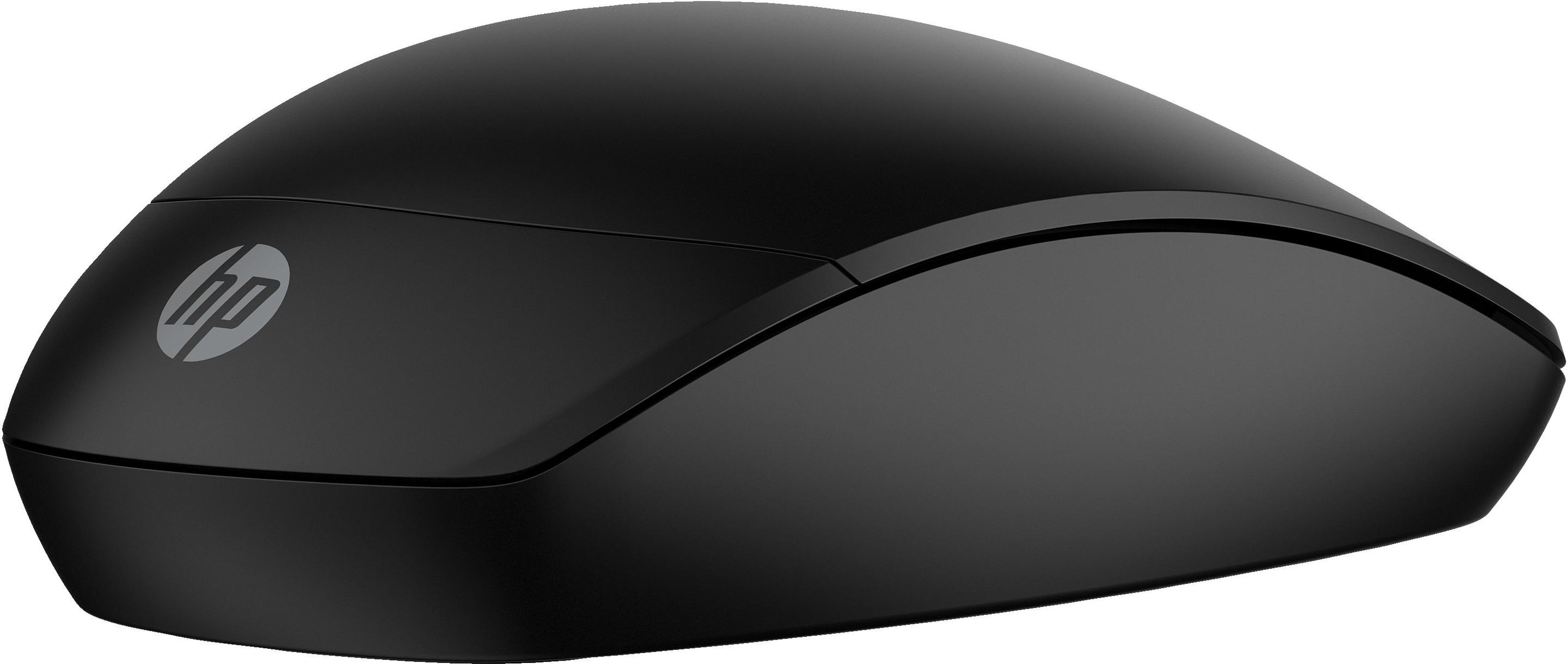 Rato HP 235 Slim (Ambidestro - 1600 DPI - Ótico - Preto)