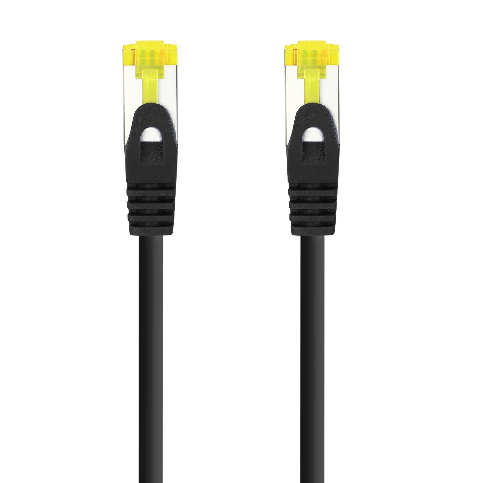 Cabo de Rede RJ45 NANO CABLE 10.20.1900-L25-BK (0,25 m - Cat6A - RJ-45 - Preto), miniatura 2