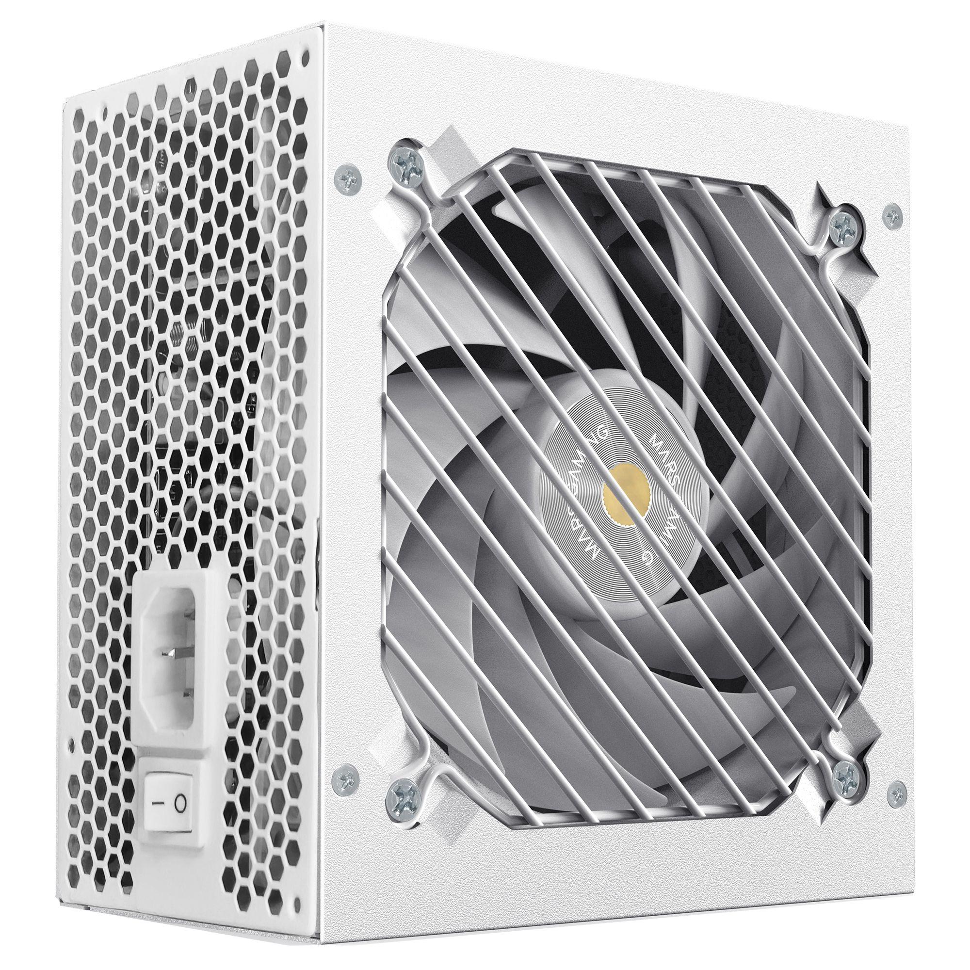 Fonte de Alimentação MARS GAMING MPB1000SIMW (ATX - 1000 W - 80 PLUS Gold - Branca), miniatura 3