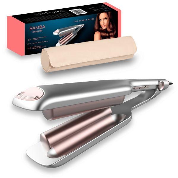 Modelador de Ondas CECOTEC Bamba RitualCare 2000 Summer Waves (Cerâmica - Prateado)