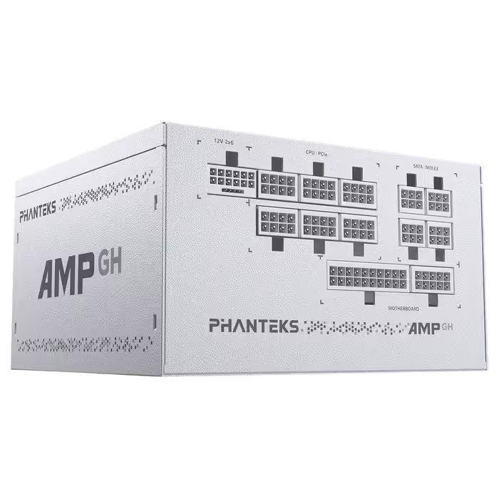 Fonte de Alimentação Modular PHANTEKS AMP GH V2 (ATX 3.1 - 1200 W - 80 PLUS Platinum - Branco)