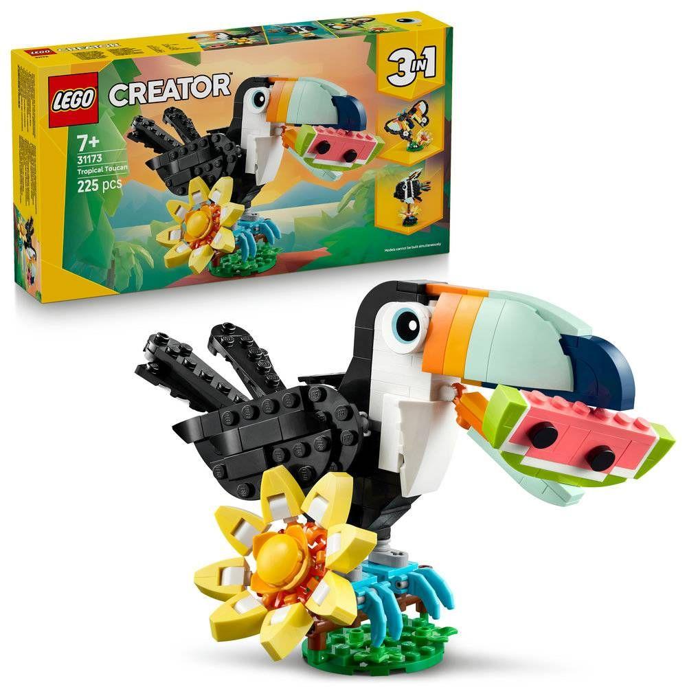 LEGO 31173 Creator Animais Selvagens: Tucano Tropical (7+ anos - 225 peças), miniatura 3