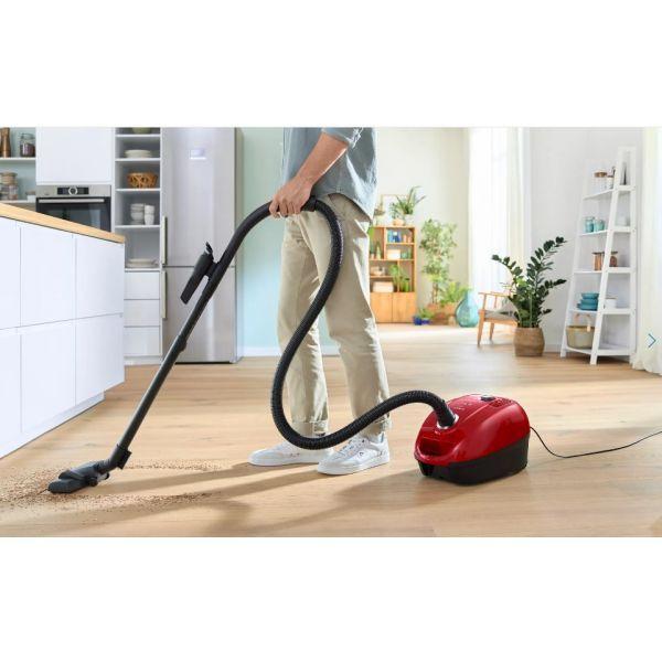 Aspirador BOSCH BGD38RD1H (Altura 41 cm - 4 l - Vermelho), miniatura 3
