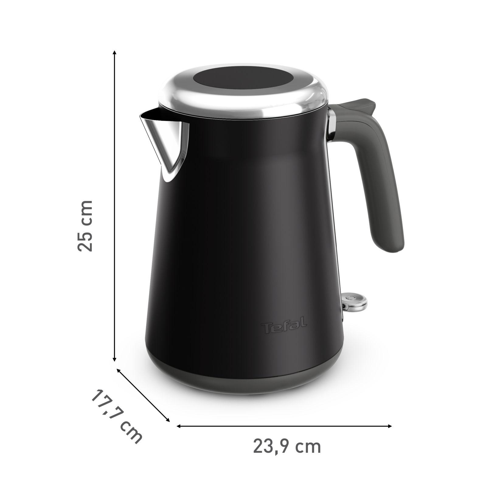 Jarro Elétrico TEFAL KI6668E0 (2400 W - 1,7 l - Aço inoxidável - Preto/Inox), miniatura 11