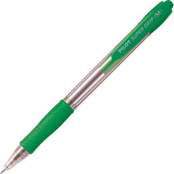 Esferográfica PILOT SuperGrip (Tinta Verde) — miniatura 2