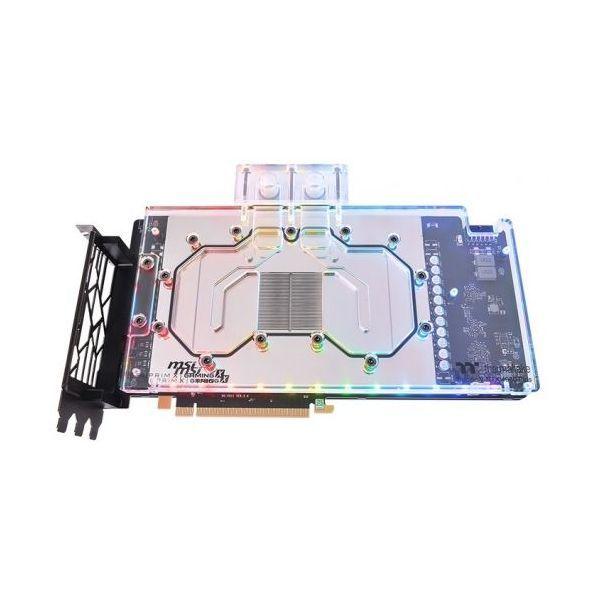 Bloco de Refrigeração para Placa Gráfica THERMALTAKE Pacific V-RTX 4080 Plus (Bloco de refrigeração - Cobre e Transparente)