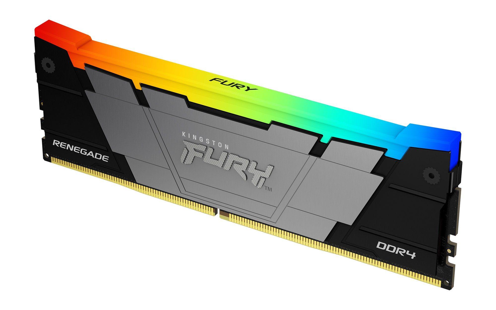 Memória RAM KINGSTON FURY Renegade RGB KF440C19RB2A/8 (4000 MHz - 8 GB - DIMM)