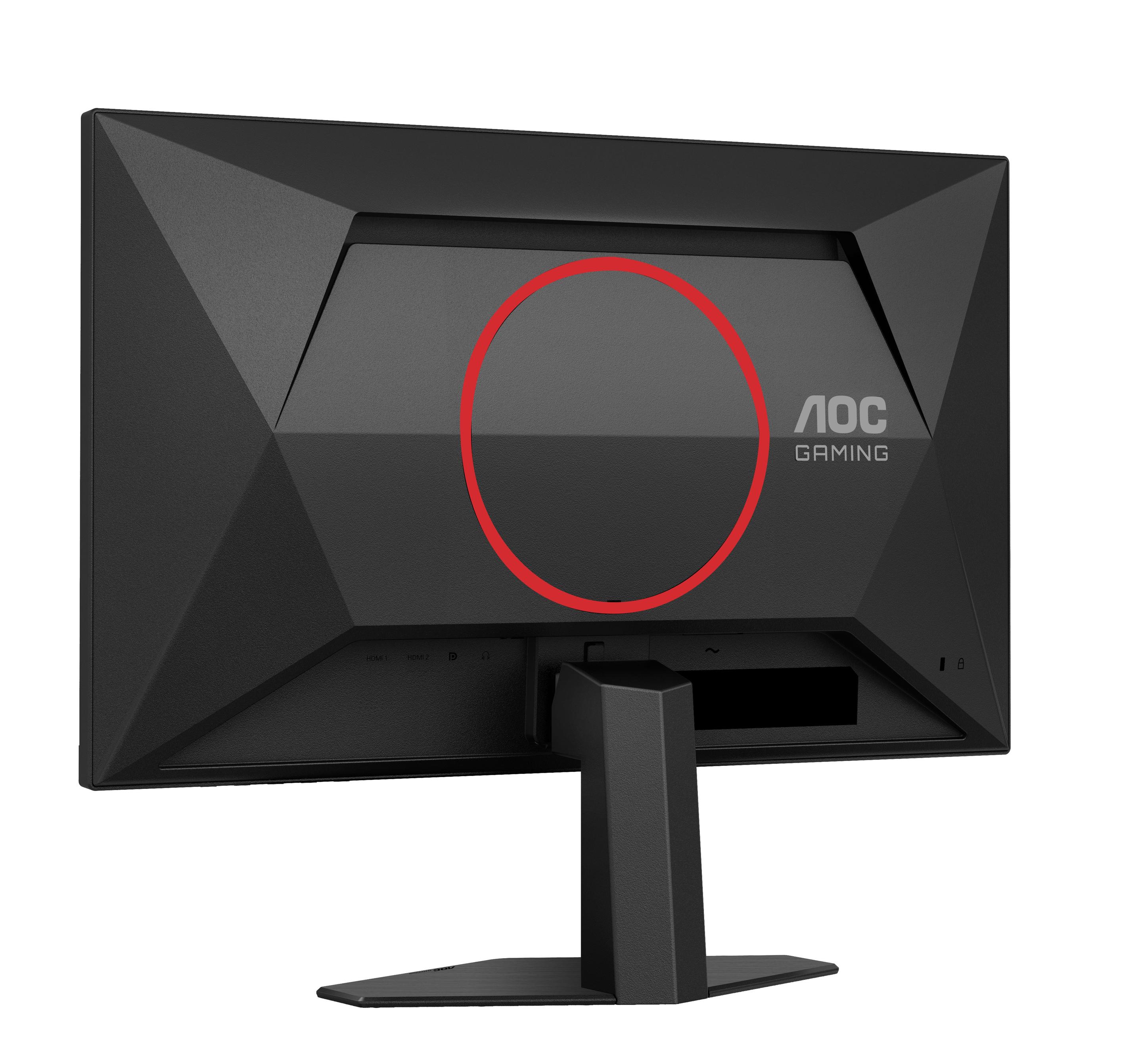 Monitor AOC 24G4HRE (23,8" - Fast IPS - 200 Hz - Preto e Vermelho) — miniatura 11