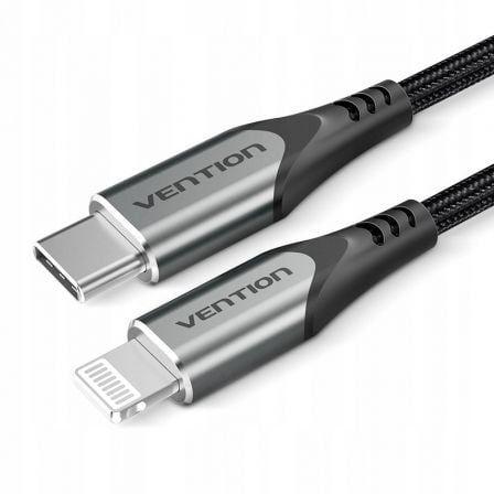 Cabo USB-C para Lightning VENTION TACHF (1 m - USB-C - Cinzento)