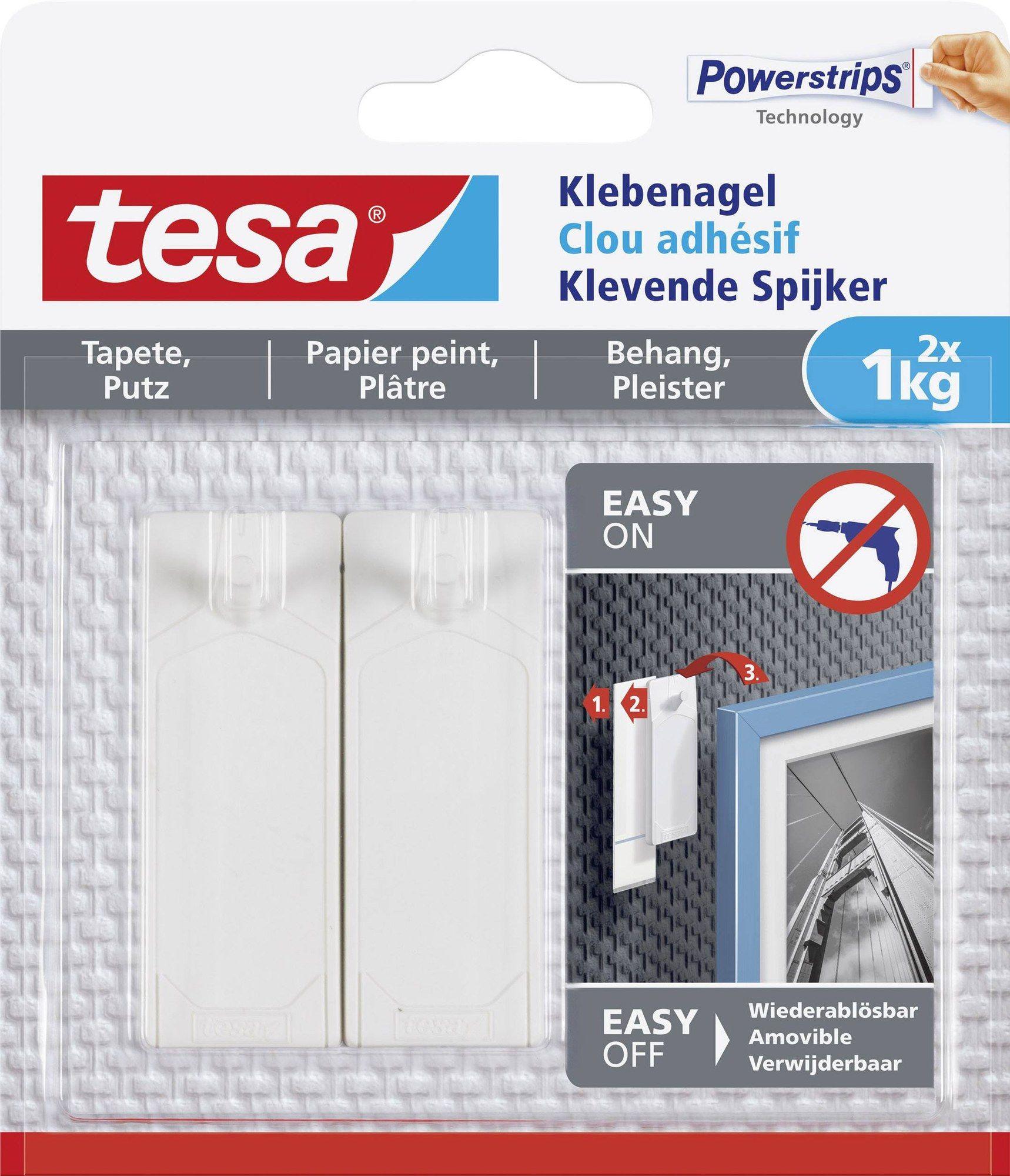Pregos Adesivos TESA 77773 (Branco), miniatura 2