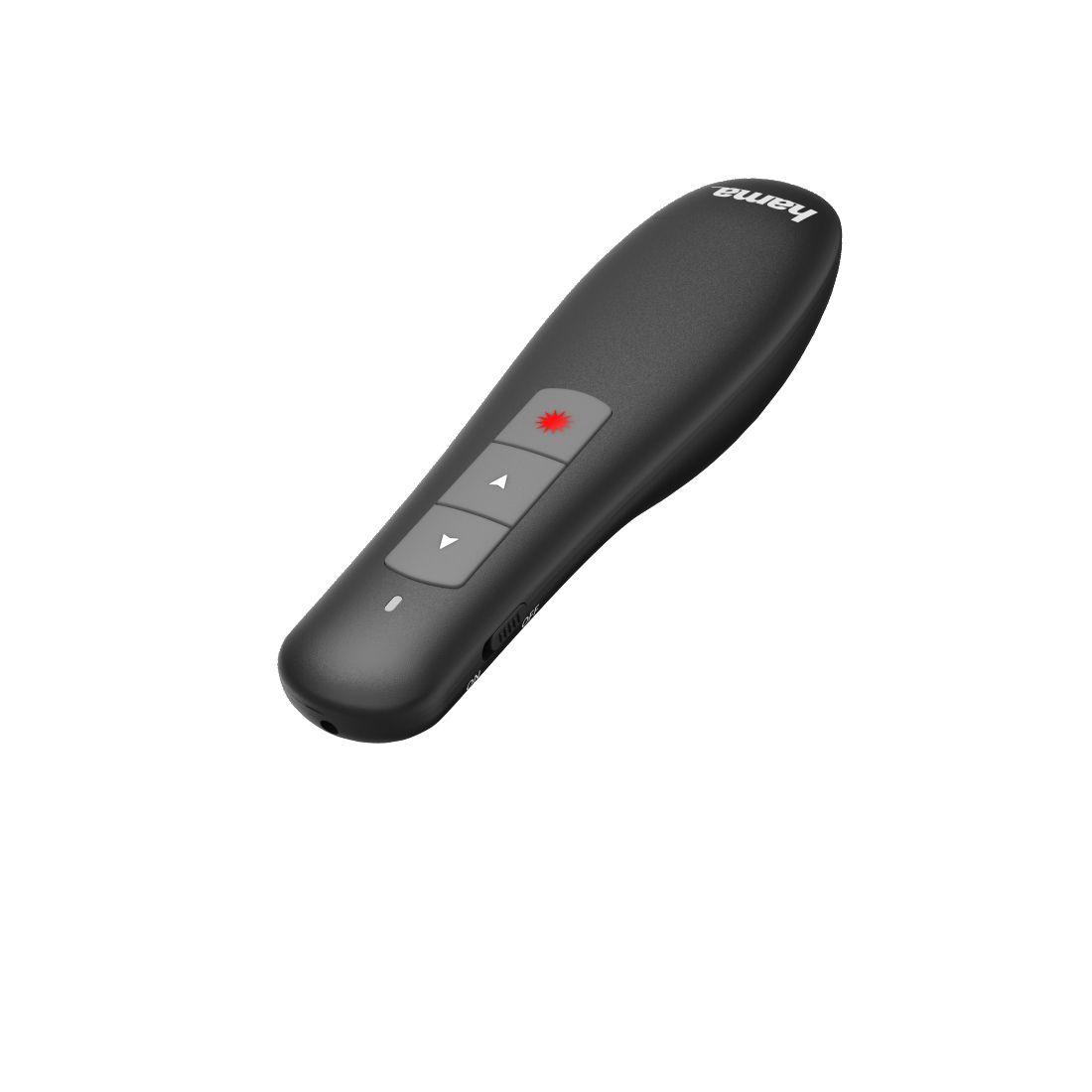Comando de Apresentações HAMA X-Pointer (RF - USB - Preto) — miniatura 3