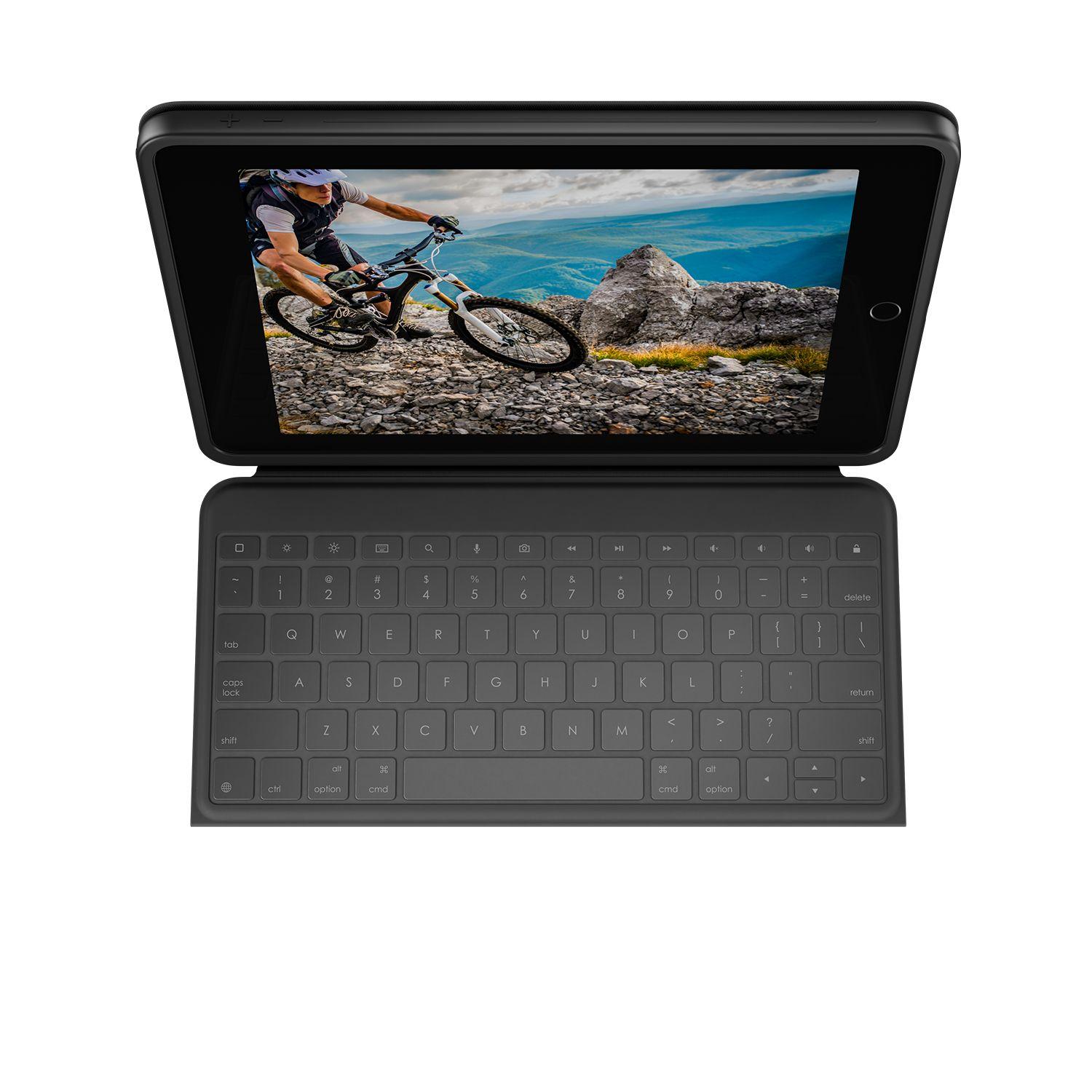 Teclado LOGITECH Rugged Folio (Francês - Smart Connector - Acoplamento - Grafite) — miniatura 5