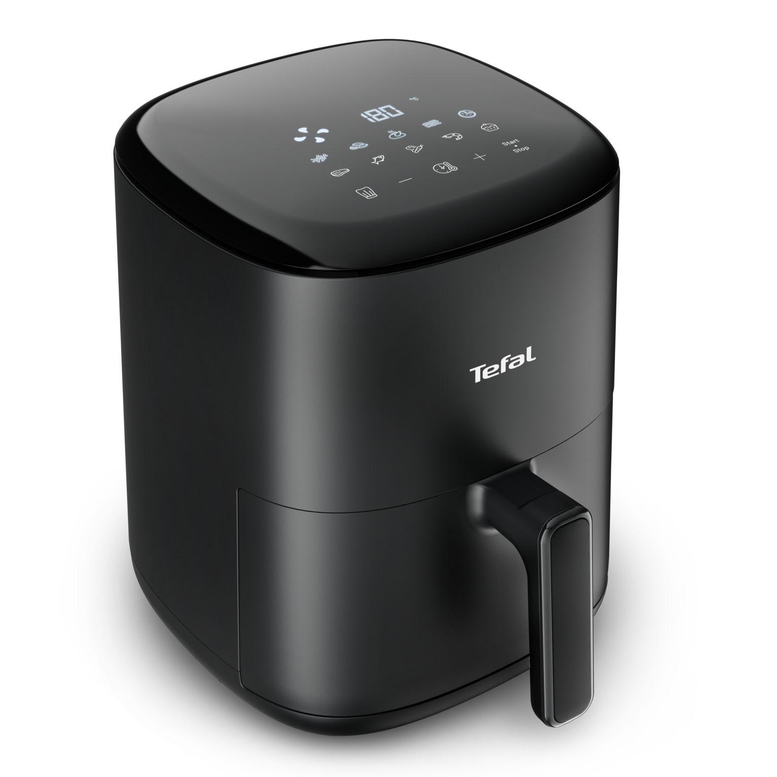 Fritadeira a Ar TEFAL EY145810 Easy Fry Compact (1300 W - Toque - Altura 29 cm - Preto), miniatura 4