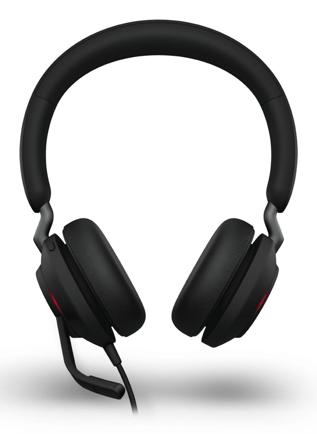 Headset JABRA Evolve2 40 SE UC (Binaural - Com fios - Circum-aural - Preto), miniatura 2