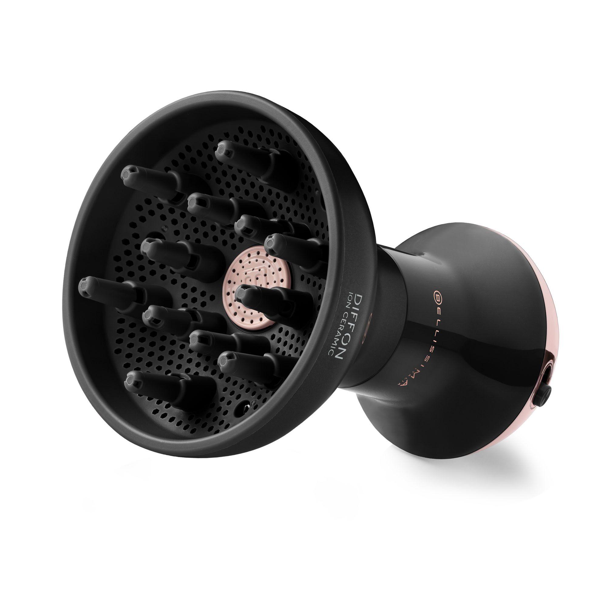 Secador de Cabelo BELLISSIMA Diffon Ion Ceramic (Preto)
