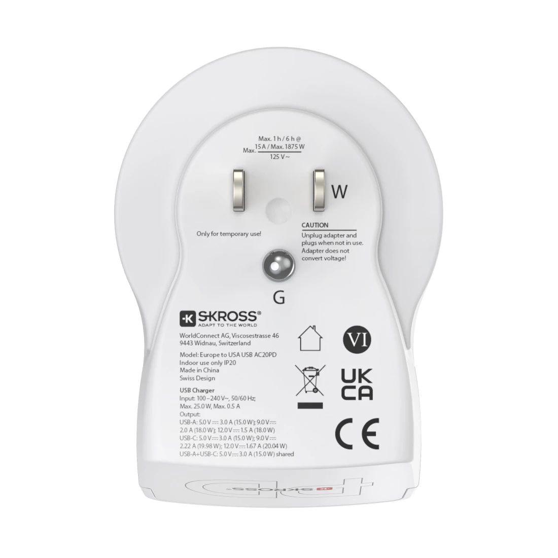 Adaptador de Viagem HAMA 00223479 (Branco) — miniatura 5